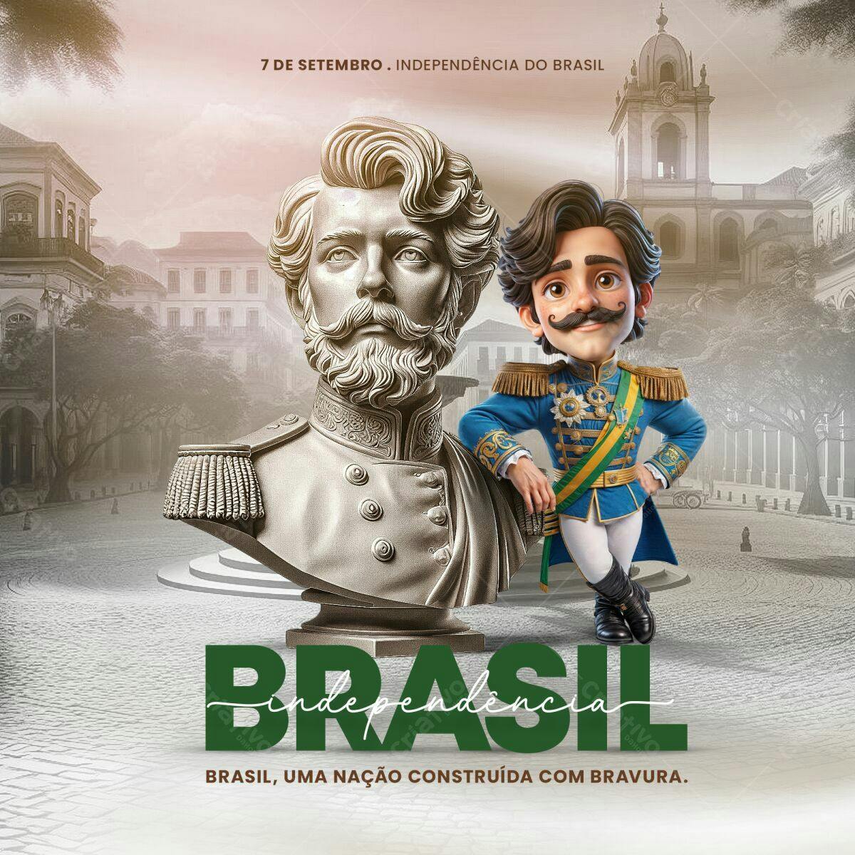 PSD para 7 de Setembro - Independência do Brasil