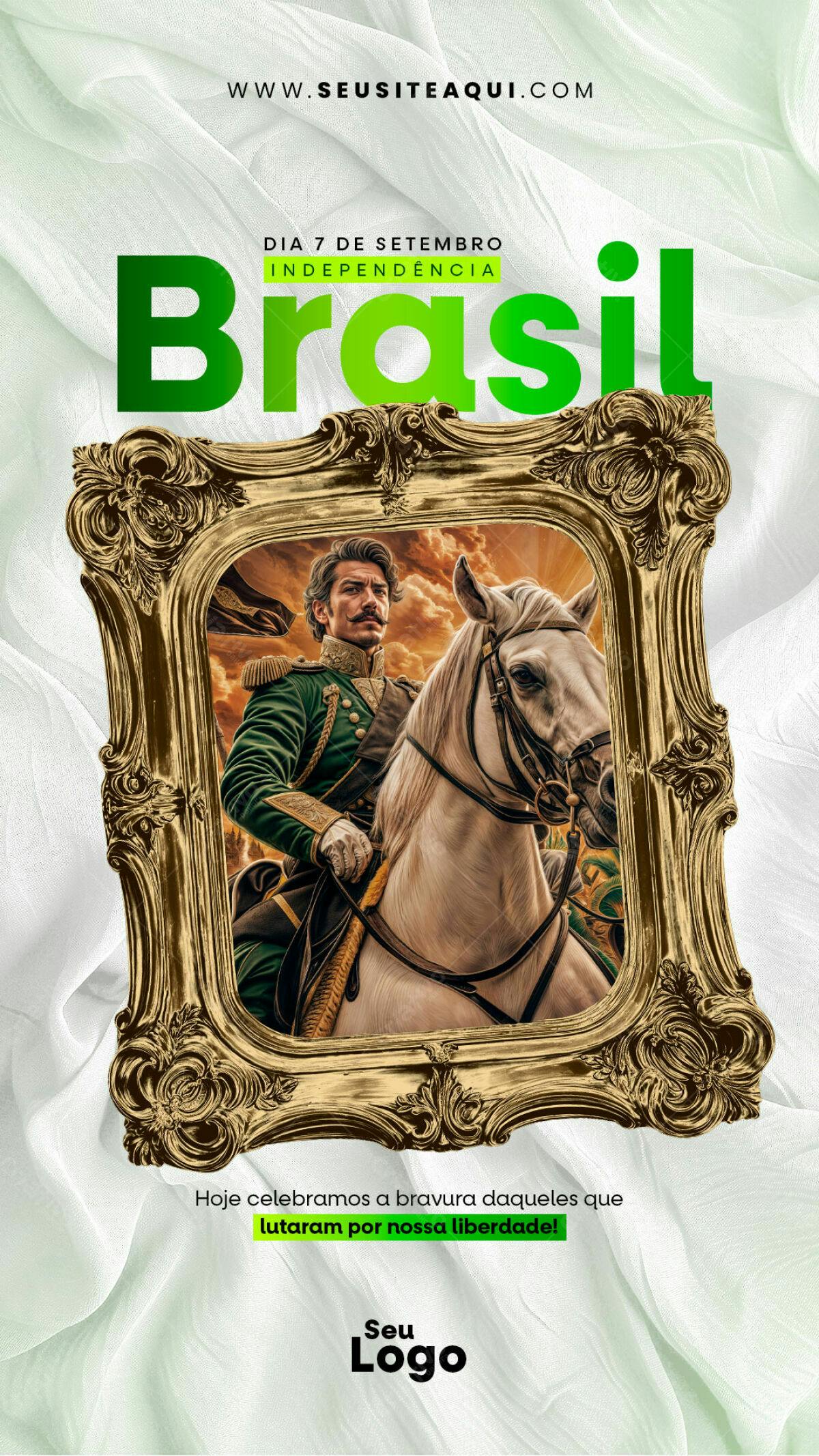 Flyer para 7 de Setembro PSD Editável