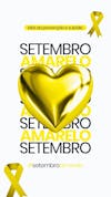 Status setembro amarelo social media