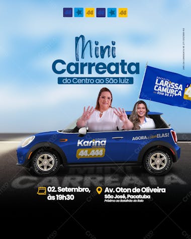 Mini carreata