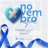 Novembro azul conscientização e prevenção do câncer de próstata feed