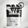 Plastic bag packaging mockup 3d editable psd 3a