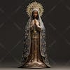 Image, ai, catholic, realistic, saint, our lady of aparecida, patroness of brazil, horizontal