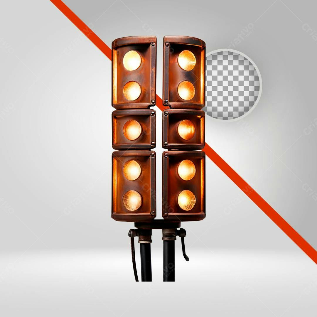 Icone Luzes Industriais PNG com fundo transparente