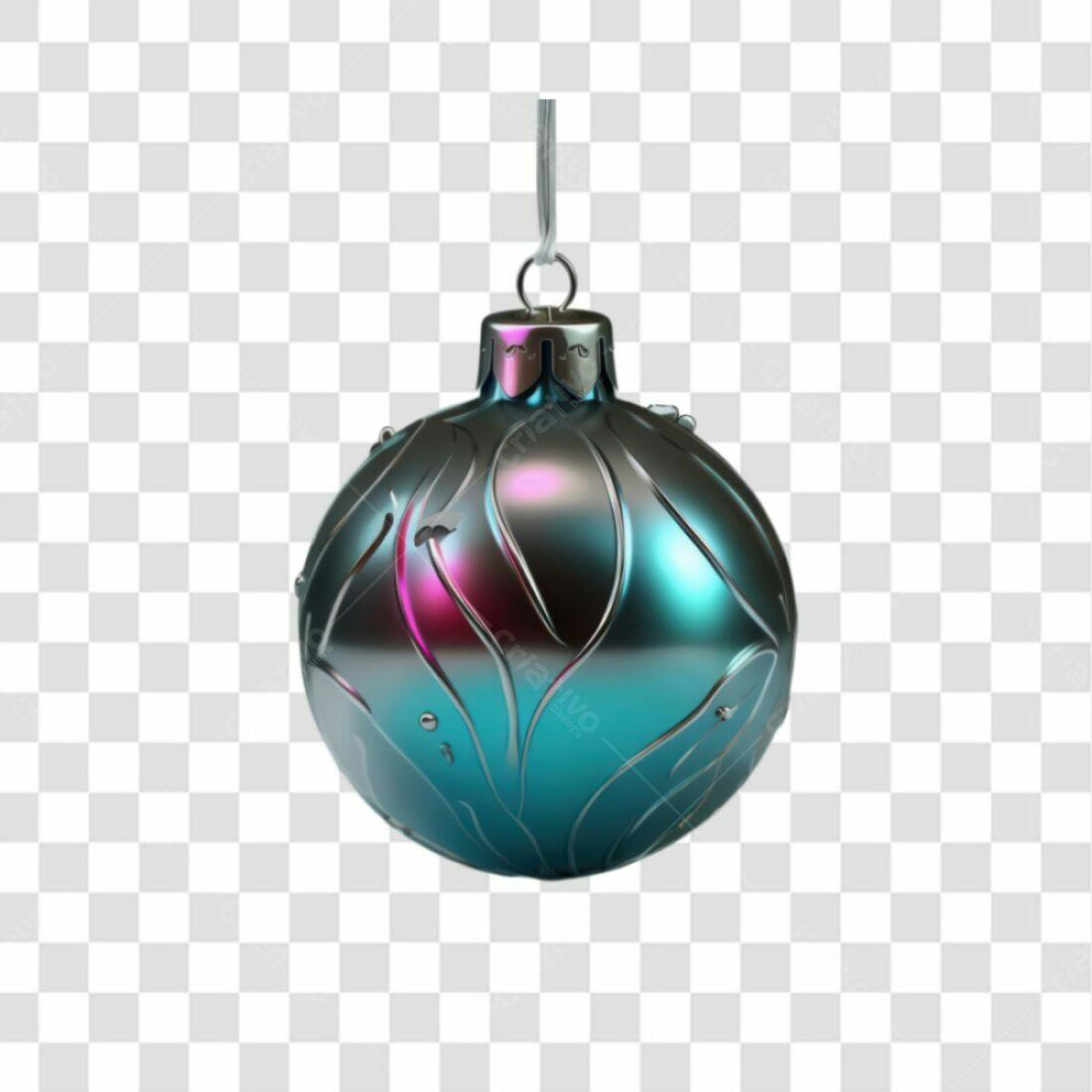 Enfeite Natalino PNG com fundo transparente