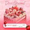 Gourmet sweets, sweet charm social media editable psd