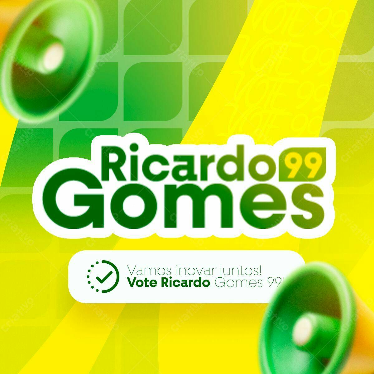 Flyer de Campanha Política PSD Editável