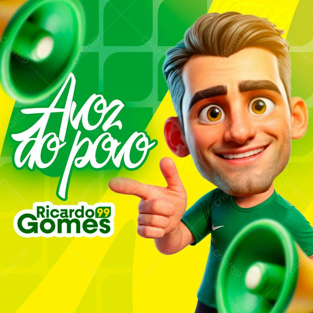 Flyer para o Ano do Povo PSD Editável