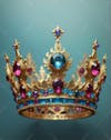 Crown, king, royalty, queen, jewel, gemstone, empire, reign