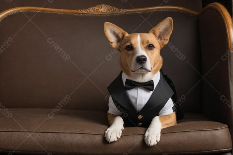 Cachorro, cao, dog, roupas, elegante