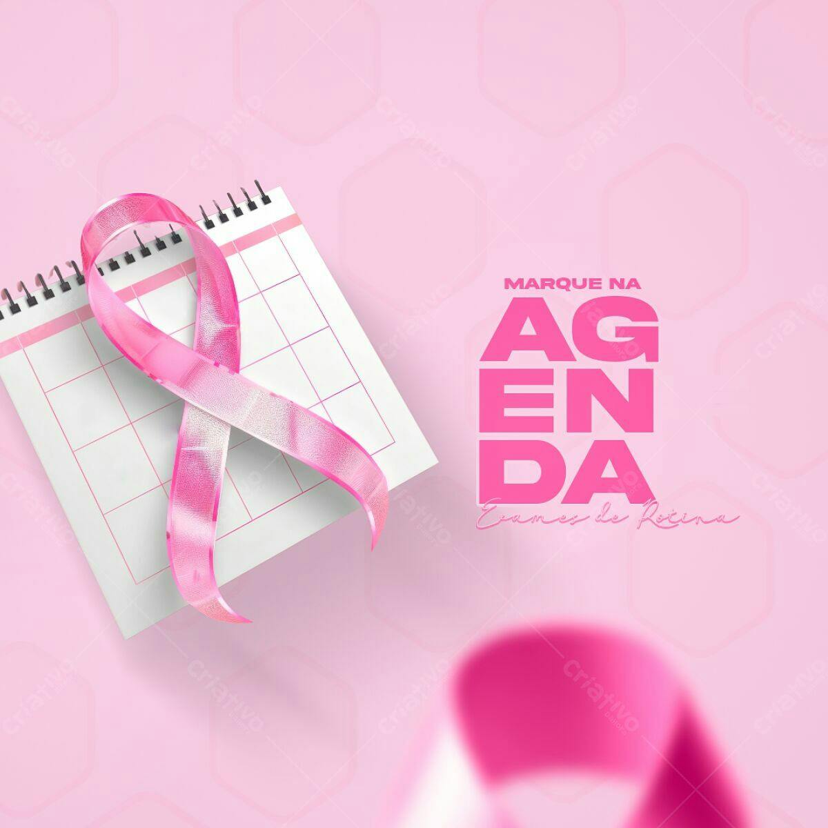 Post para Outubro Rosa PSD Editável