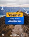 Agência de viagens aventura nas montanhas social media