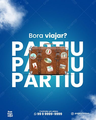 Agência de viagens bora viajar partiu?