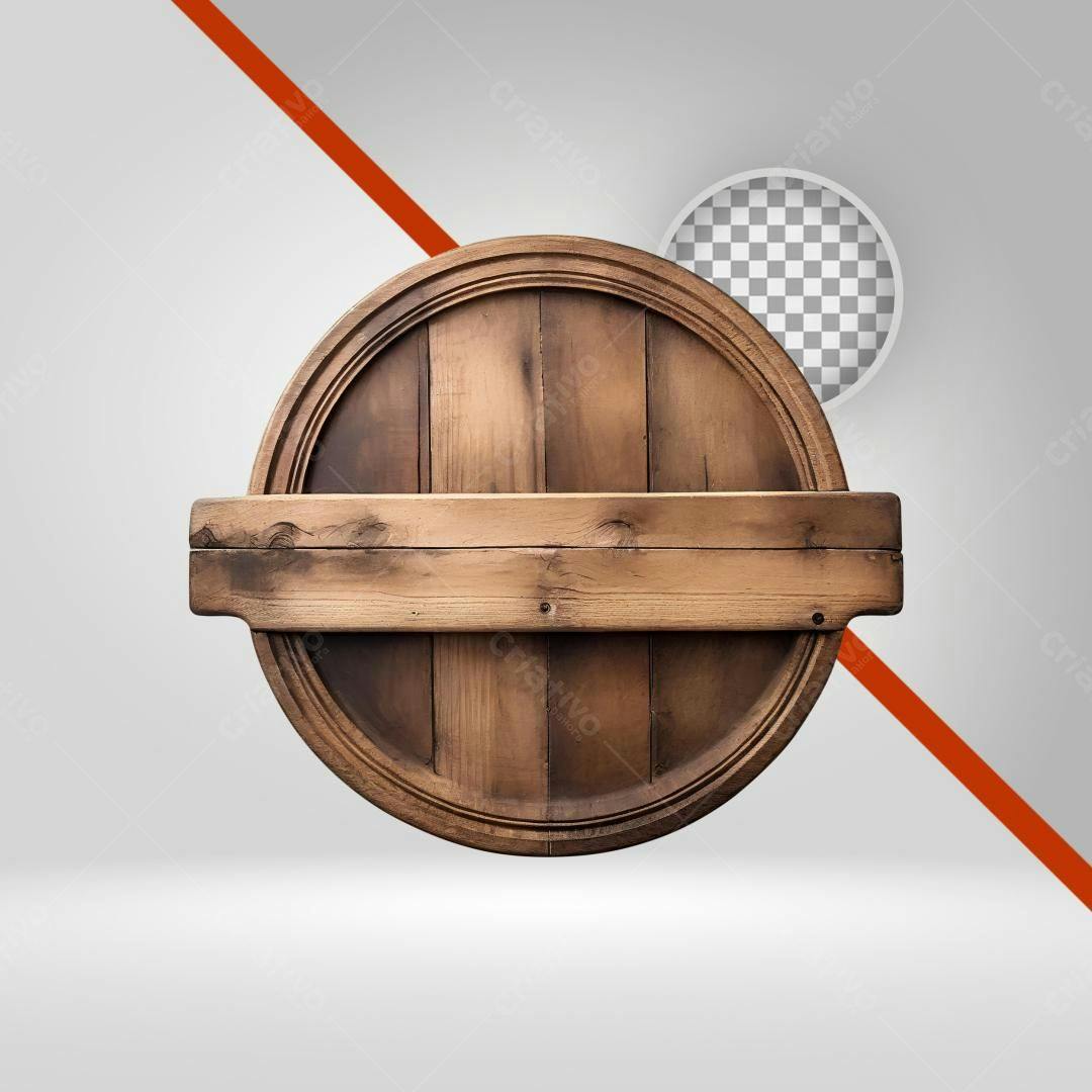 Icone Madeira Rústica PNG com fundo transparente