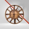 Wooden circle, saint john, sign, cart wheel png