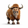 Kamranch 1 bison 3d cartoon character with white background capt 3aee 9611 bffd 4b 89 b 17c 4b 05d 31bba 38 copy