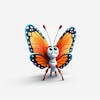 Kamranch 1 butterfly 3d cartoon character with white background 3723c 0f 6 e 68e 4cf 8 8cd 0 a 1dd 073f 7a 83