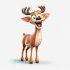 Kamranch 1 deer 3d cartoon character with white background captu, c 5da 6643 7f 0a 4750 97ea 7fa 7774027a 9, copy