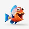 Kamranch 1 fish 3d cartoon character with white background captu 3ab 895e 4 cabe 47f 5 ae 37 969742c 860ad copy