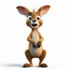 Kamranch 1 kangaroo, 3d cartoon character, with white background, cd 94792a, 5c15f4593976f741840312744.