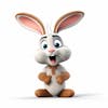 Kamranch 1 rabbit 3d cartoon character with white background cap 6244c 704 2bb 6 45f 6 a 7bb f 259579a 214e