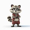 Kamranch 1 raccoon 3d cartoon character with white background cap 942a 002b 277a 45f 8 b 2aa 722cfc 2a 4832