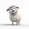 Kamranch 1 sheep 3d cartoon character with white background capt 7bf 60aaa 716c 4b 8d 8360 9e 9bf 0fd 8aa 8