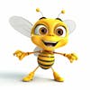 Kamranch 1 yellow honeybee 3d cartoon character with white backg 02d 54f 18 779f 4c 1f a 76a 9174bf 7f 738d