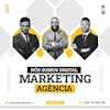 Agência de marketing digital mídia social post psd editável