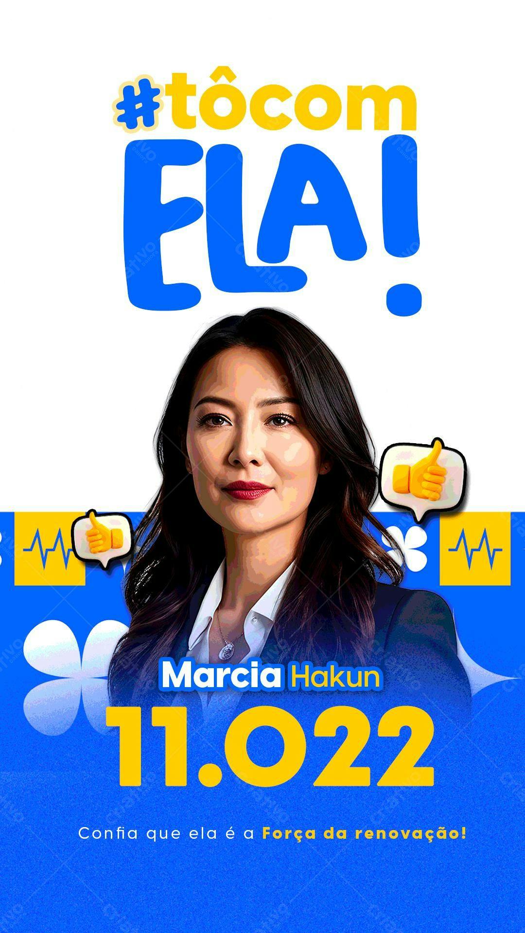 Flyer de Campanha Política PSD Editável