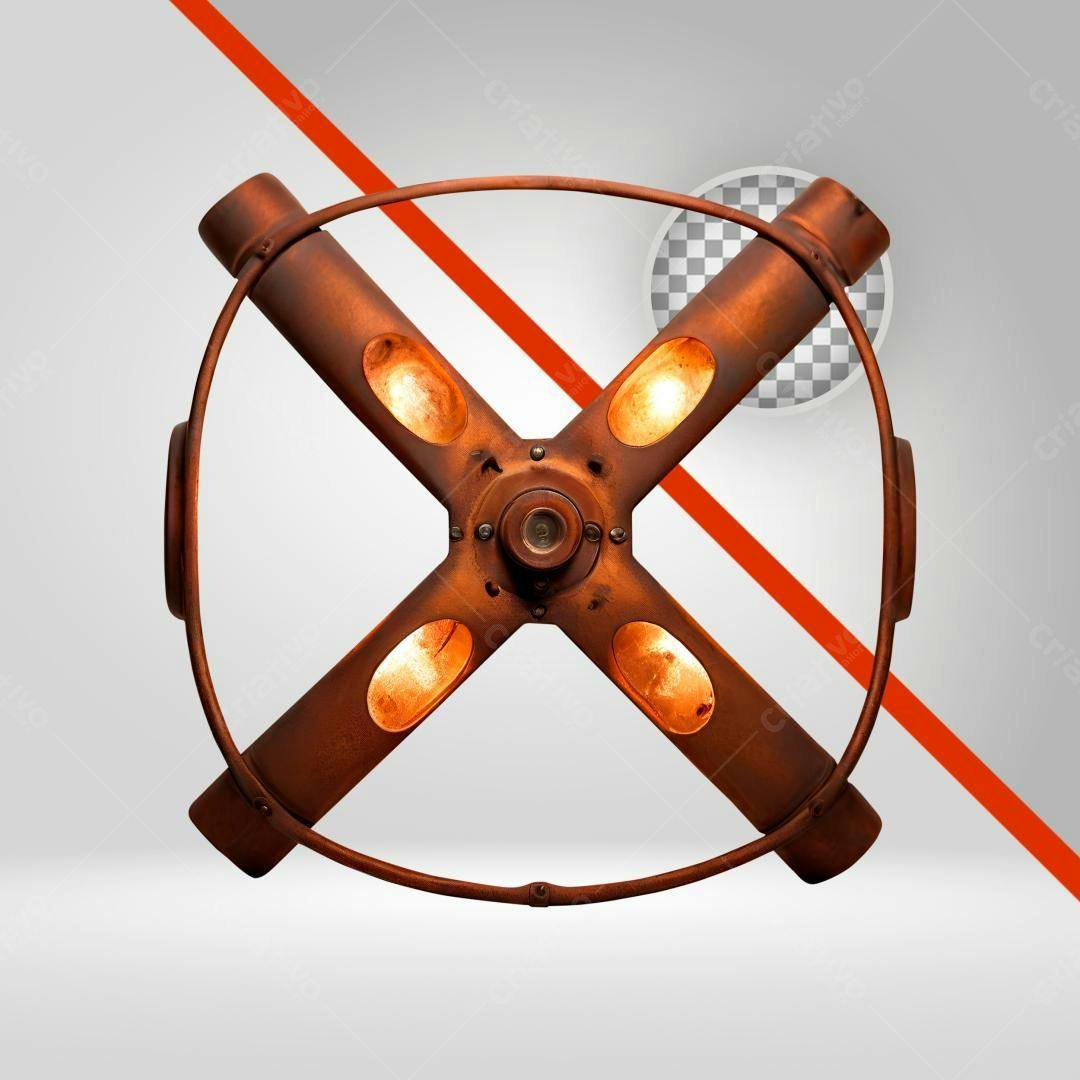 Icone Luminária Industrial PNG com fundo transparente