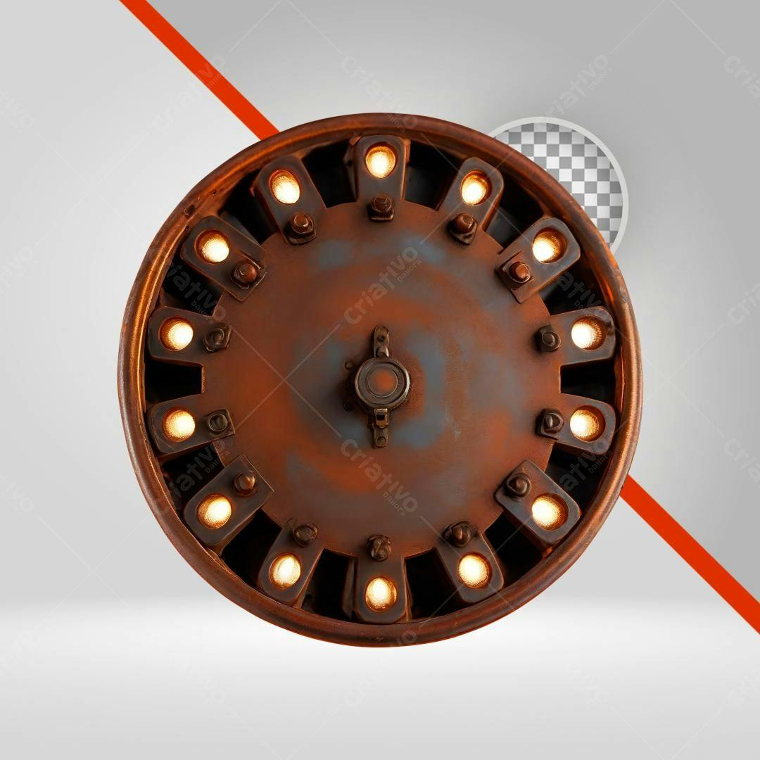 Icone Industrial Luminária PNG com fundo transparente