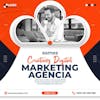 Digital marketing agency, social media post, editable psd