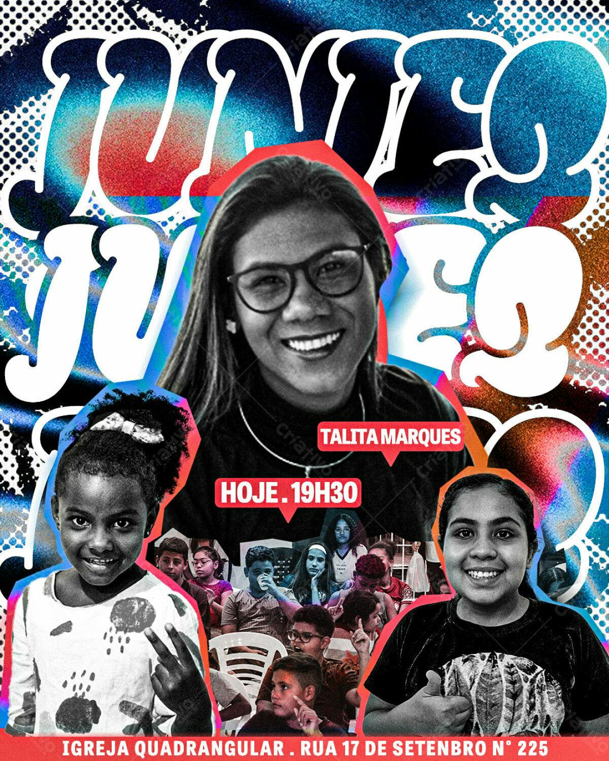 Flyer Evento Gospel PSD Editável