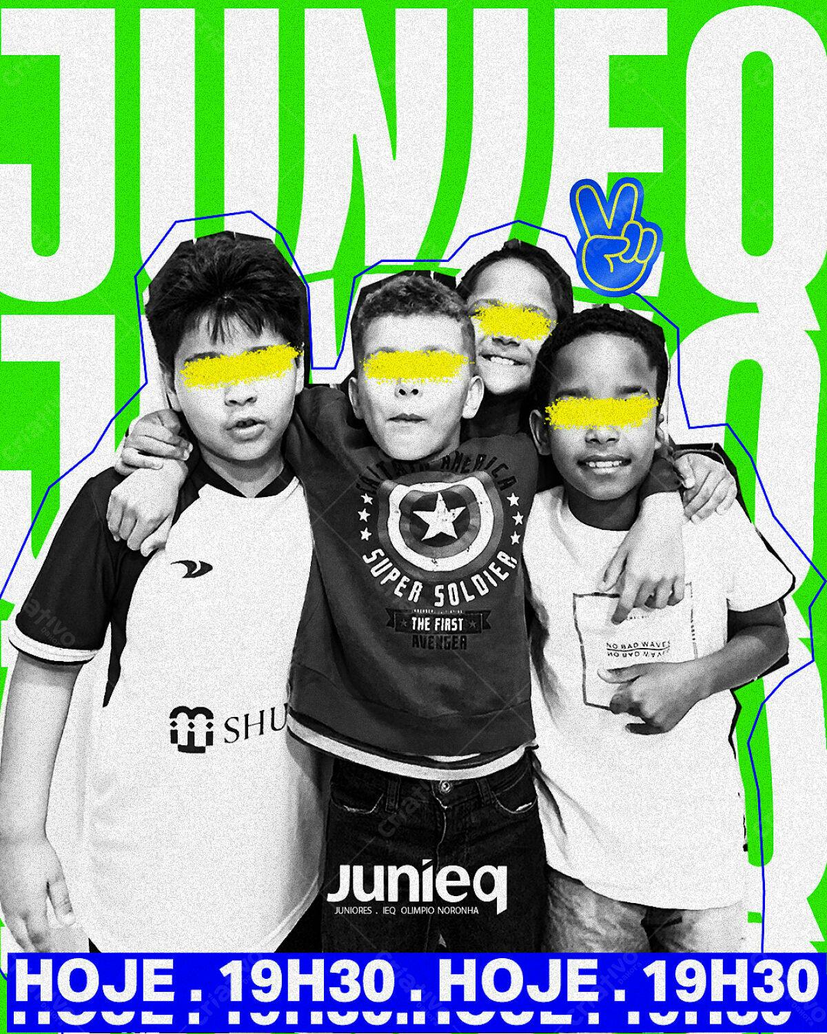 Flyer Evento Junieq PSD Editável