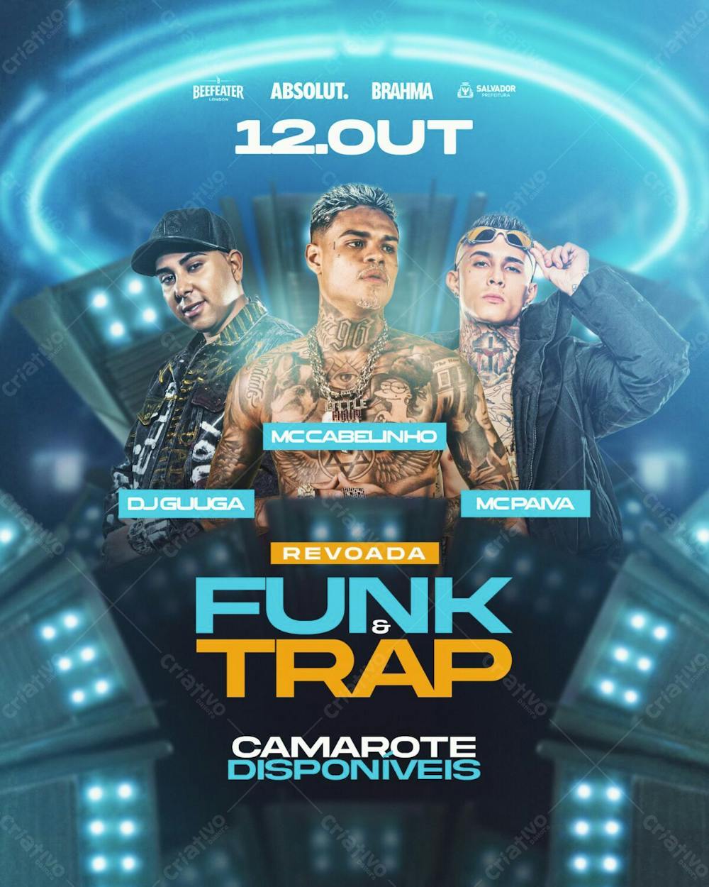 Flyer Evento Revoada Funk &#38; Trap