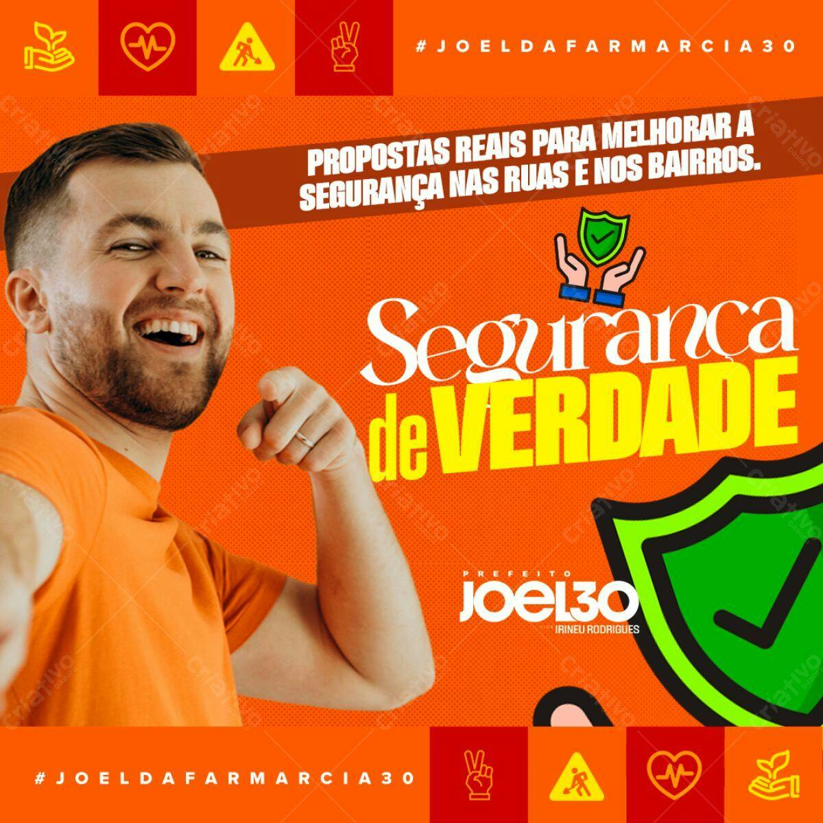 Flyer Campanha Política PSD Editável