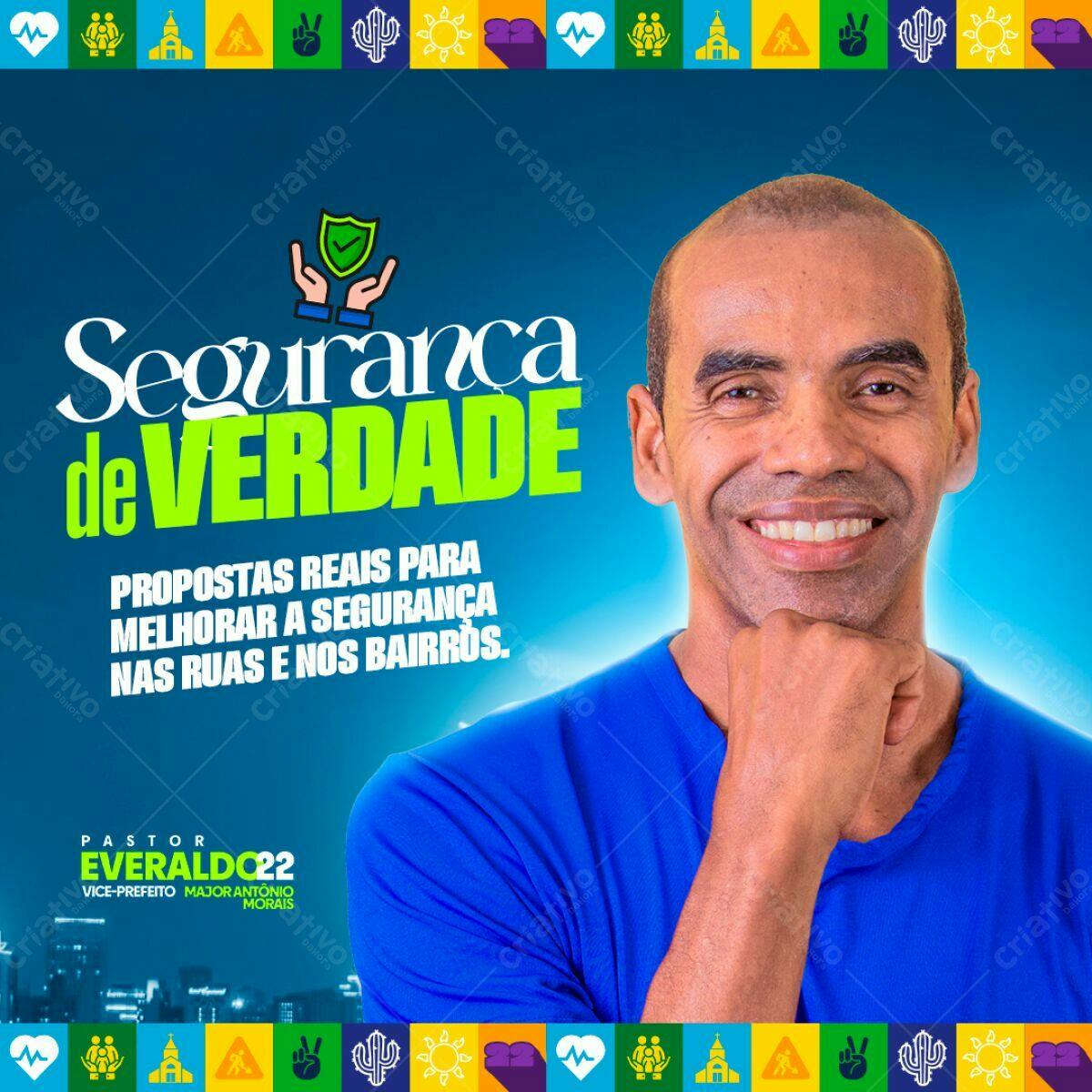 Flyer Campanha Política PSD Editável