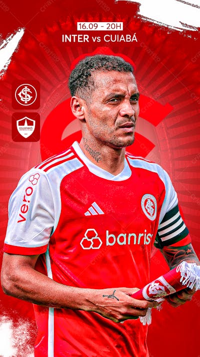 Flyer Matchday Alan Patrick Internacional