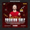 Fashion sale social media instagram post banner template