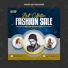 Best collection fashion sale social media banner template