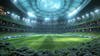 Football stadium image for composition