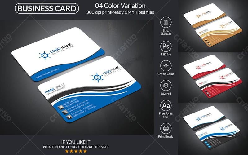 Business card design pack