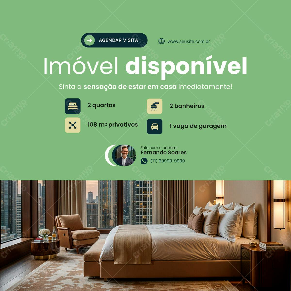 Anúncio Imóvel de Luxo PSD Editável