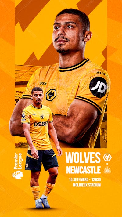 Flyer Matchday André Wolves