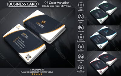 Corporate Business Card Design Template