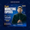 Digital marketing experts social media post template