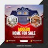 Modern home for sale social media post template