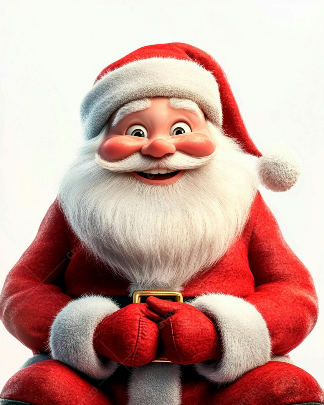 Papai Noel alegre Natal