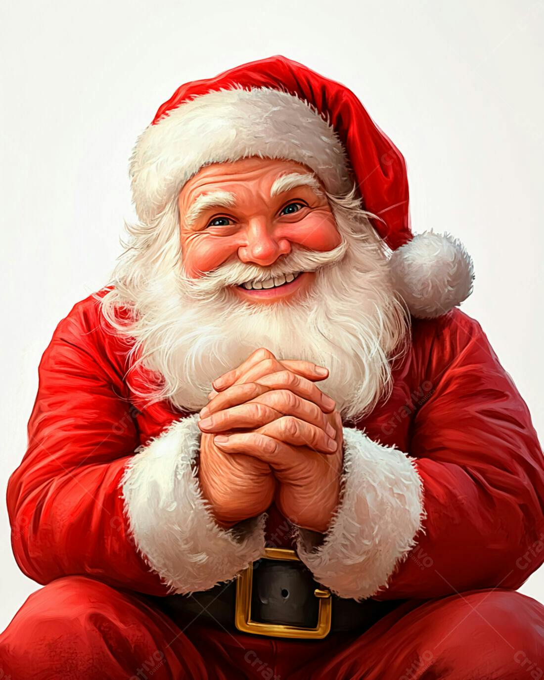 Papai Noel alegre Natal